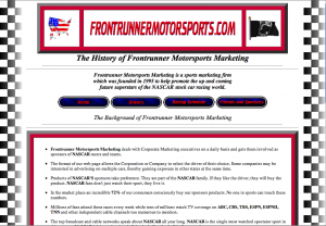 About Page Frontrunnermotorsports.com