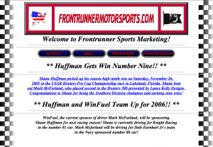 Welcome Page Frontrunnnermotorsports.com