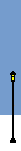 Social Media Icon Street Lamp: without Snow covering