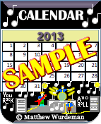 You Rock And Roll_Version 2_2013_Calendar_SAMPLE