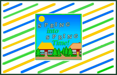 Spring Into Springtime 2016 Splash Screen Image