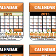 Free Halloween Calendar Icons 2013